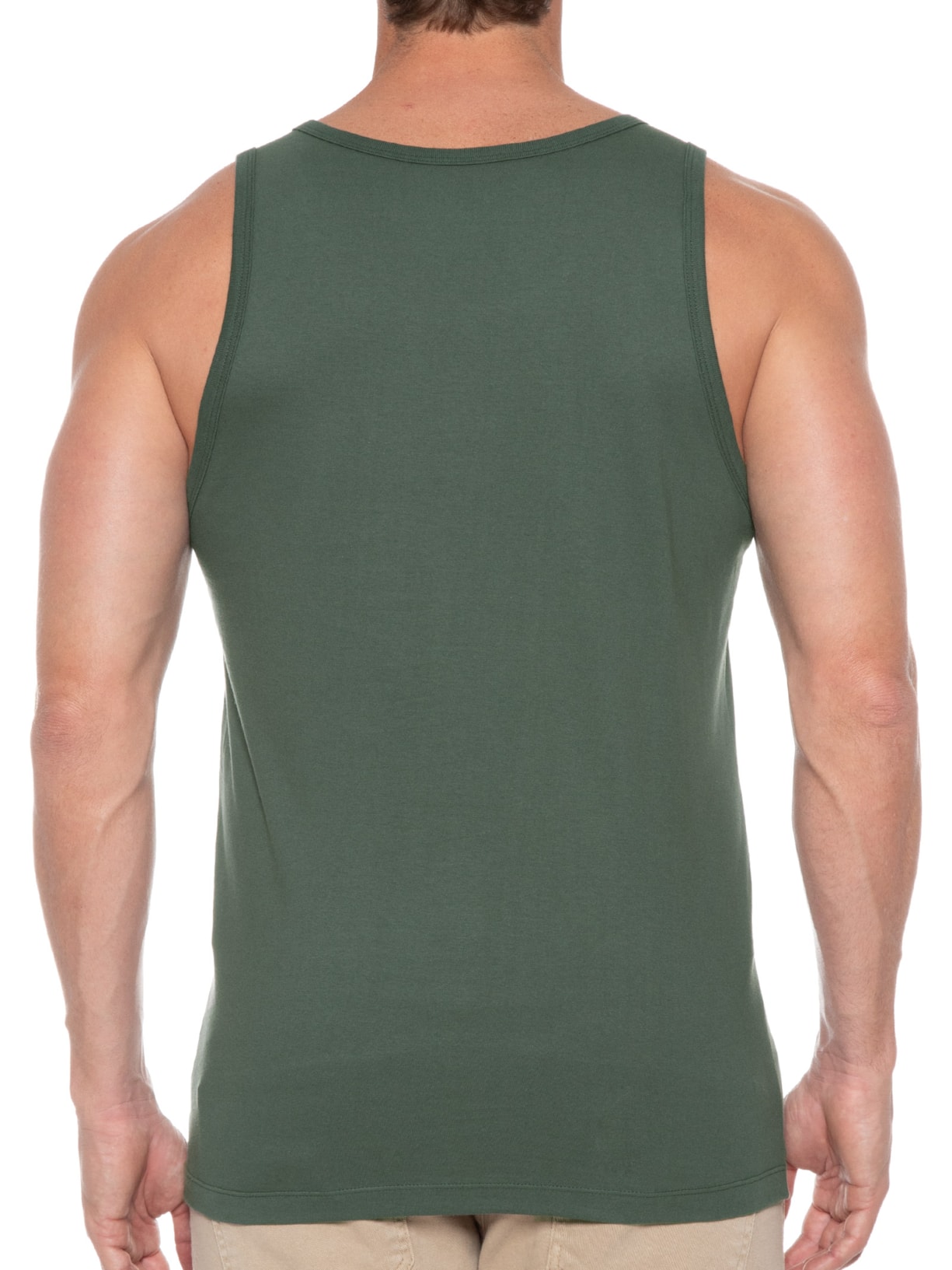 Regata Masculina Cotton Fine Easa Verde Ellus