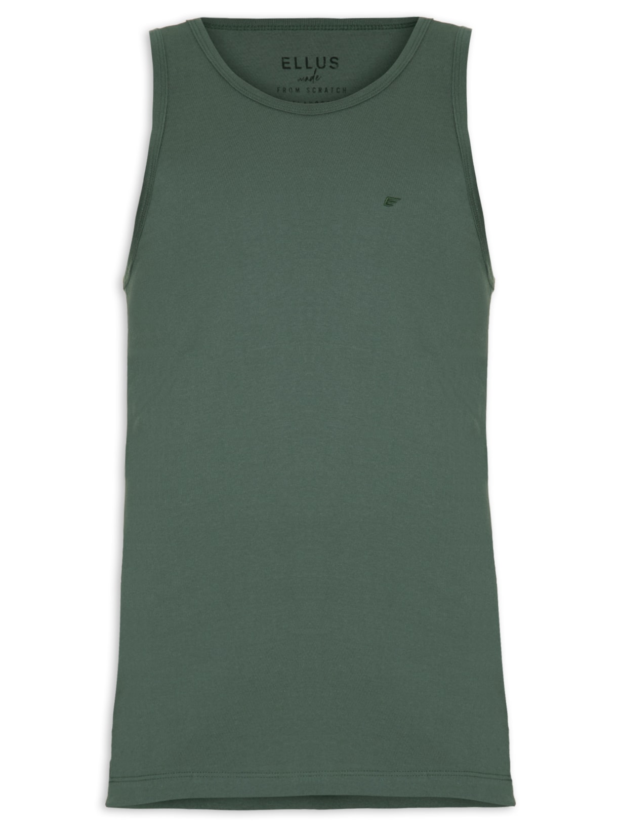 Regata Masculina Cotton Fine Easa Verde Ellus