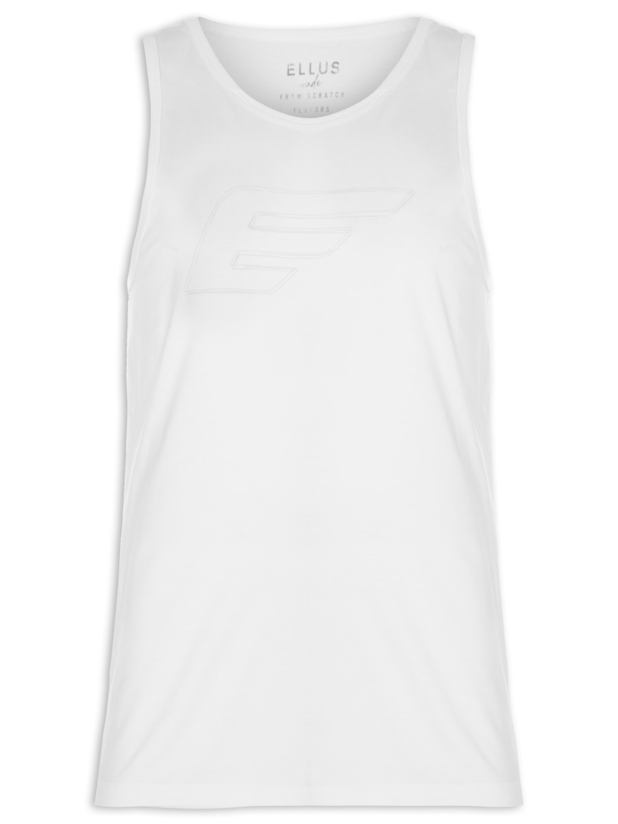 Regata Masculina Cotton Fine Maxi Easa - Branco