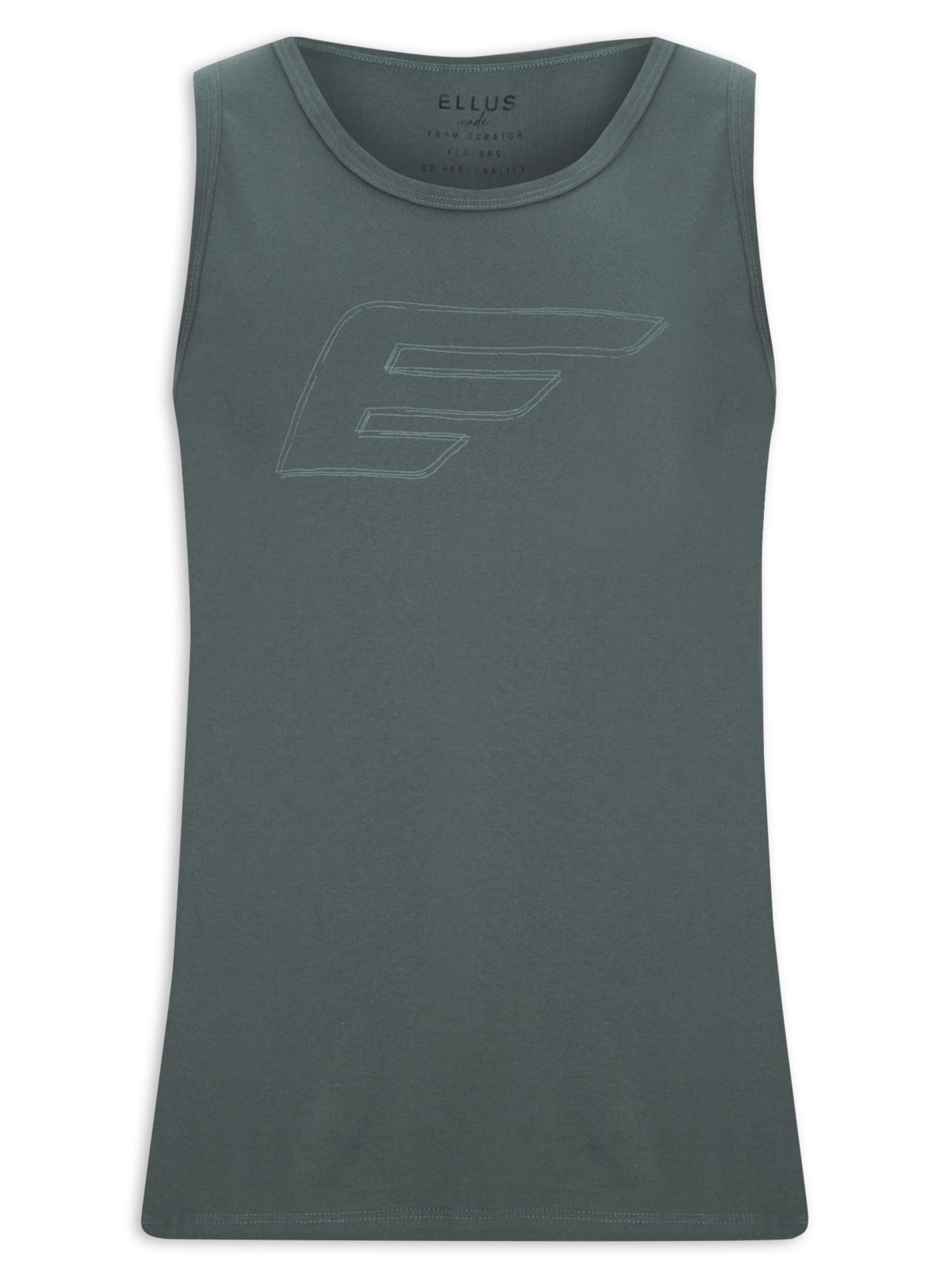 Regata Masculina Cotton Fine Maxi Easa - Verde