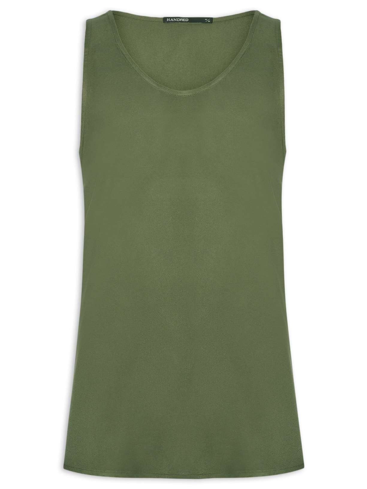 Regata Masculina Curta Viscose - Verde