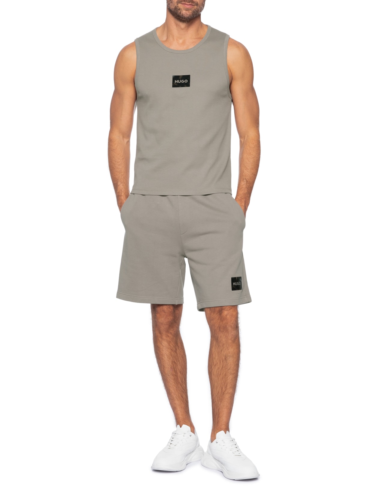 Regata Masculina Darrio Bege Hugo
