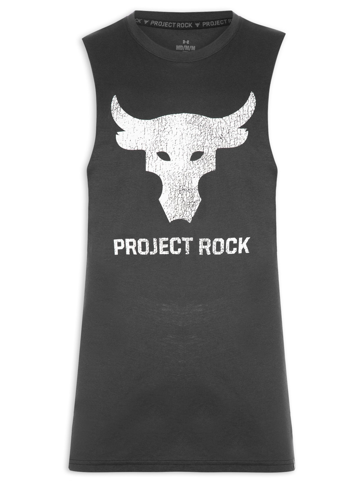 Regata Masculina De Treino Project Rock Brahma - Preto