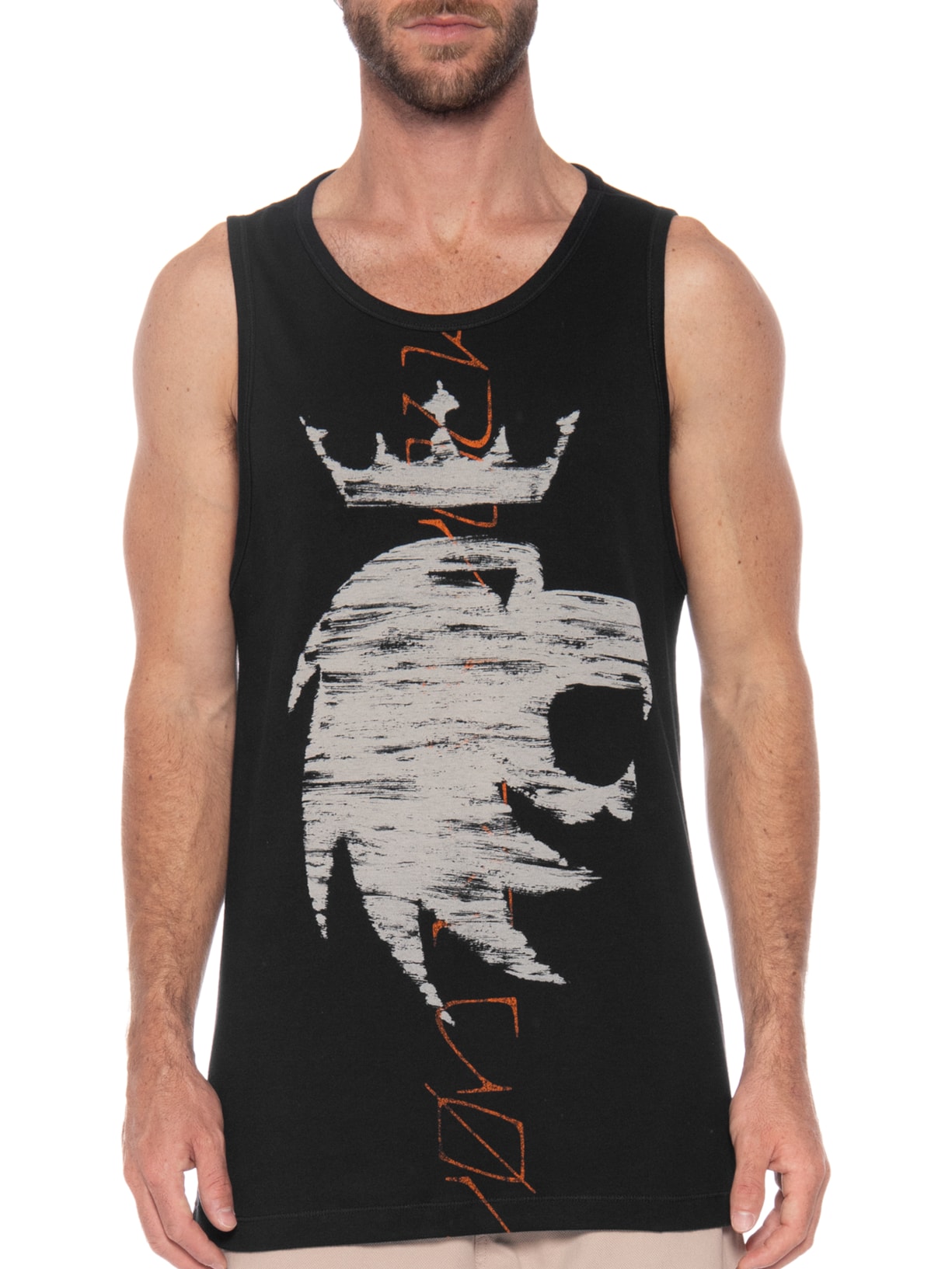 Regata Masculina Double Face New Preto Von Der Volke