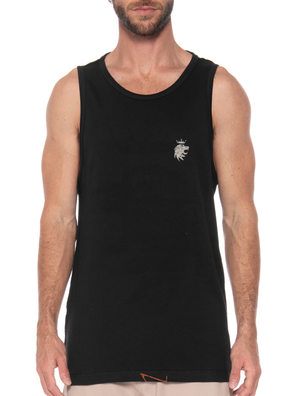 Regata Masculina Double Face New Preto Von Der Volke