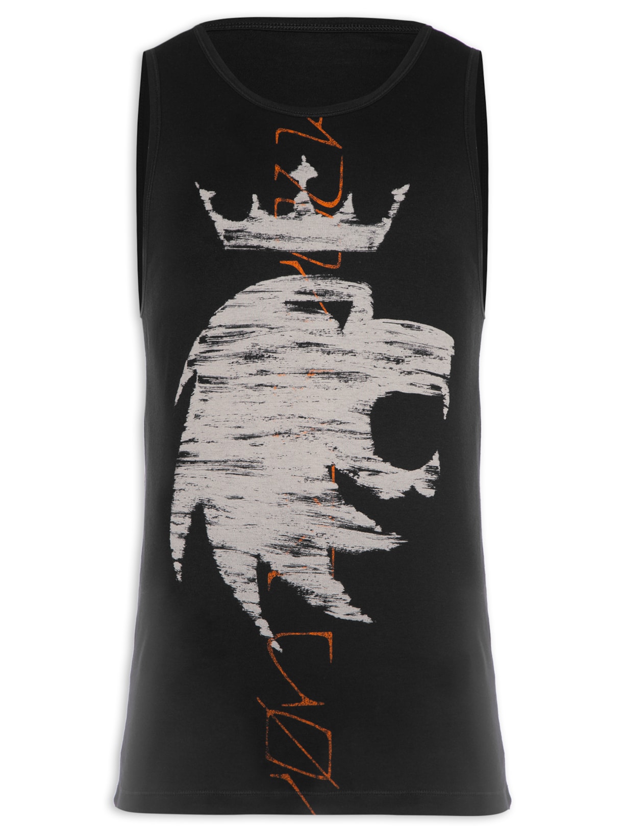 Regata Masculina Double Face New Preto Von Der Volke