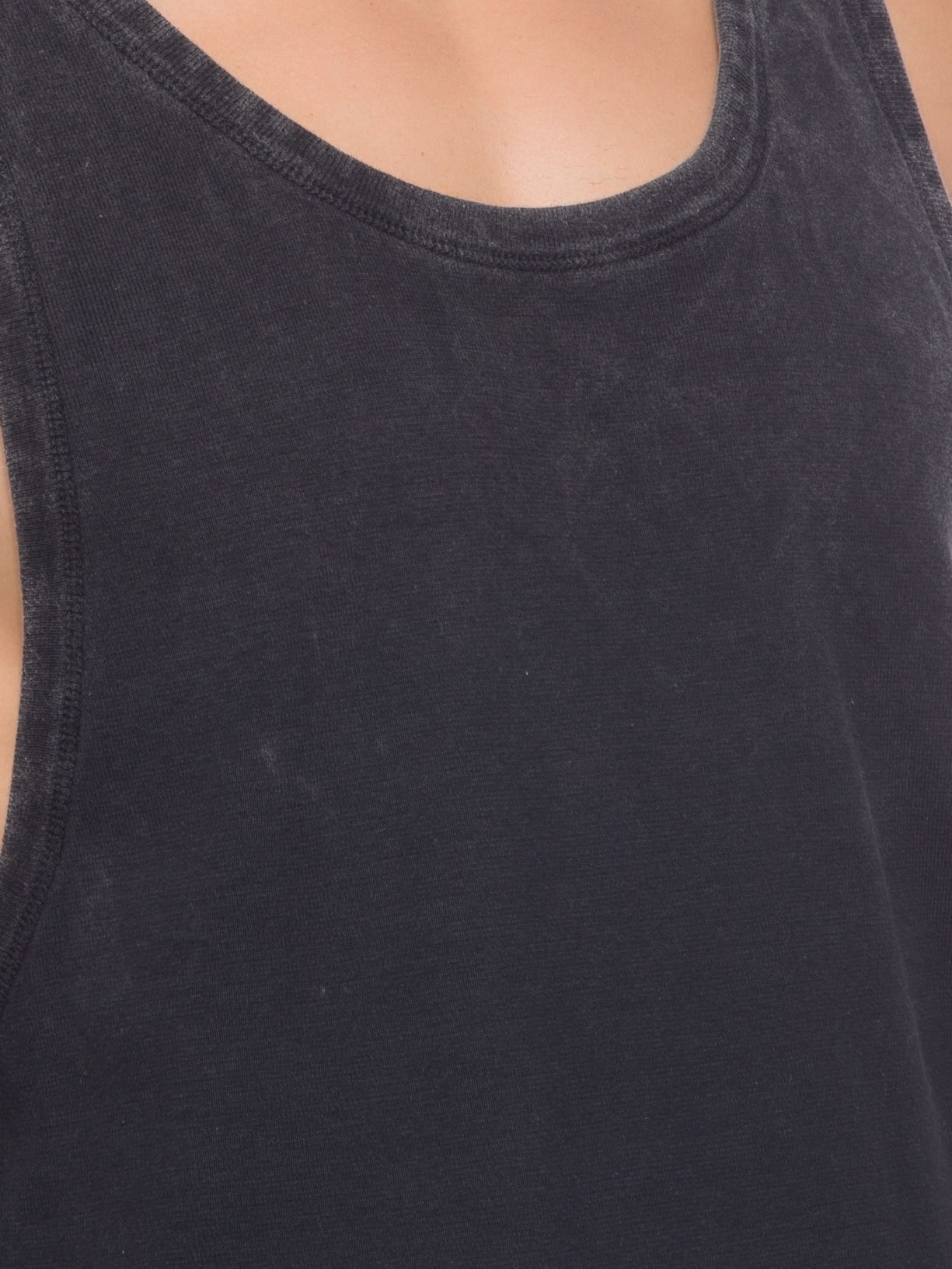 Regata Masculina Double Used Ribbed Cinza Osklen