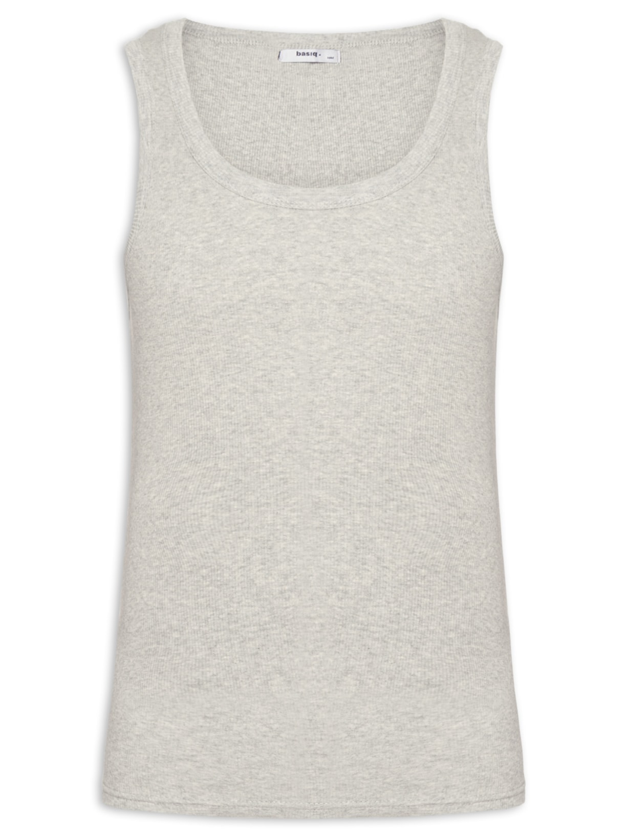 Regata Masculina Em Algodão - Cinza