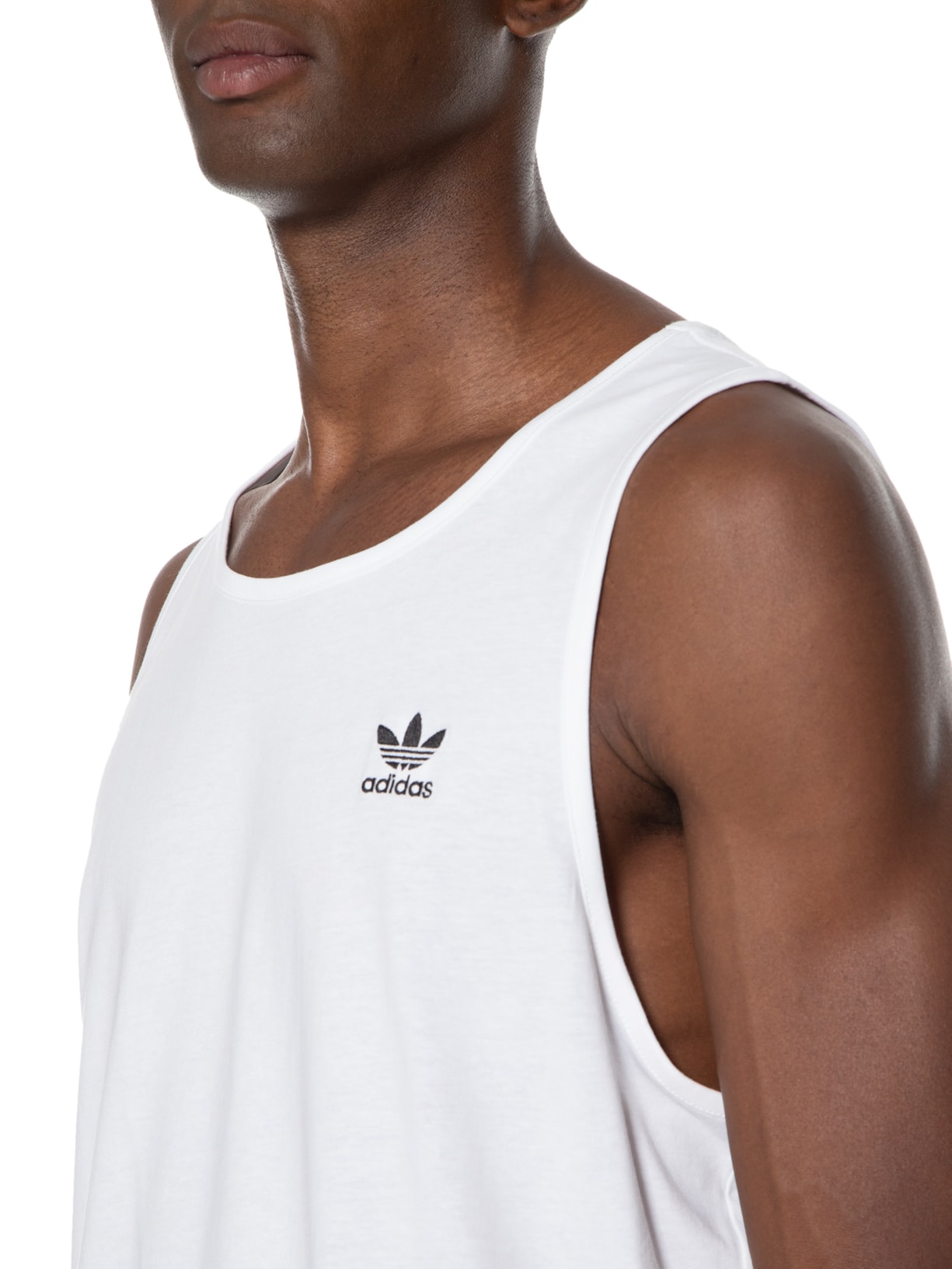 Regata Masculina Essentials Branco Adidas Originals