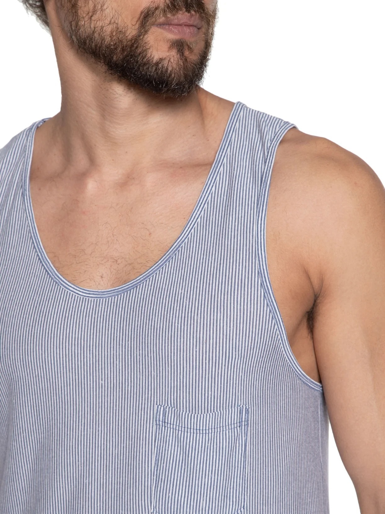 Regata Masculina Ibiza Listra Azul Be.each