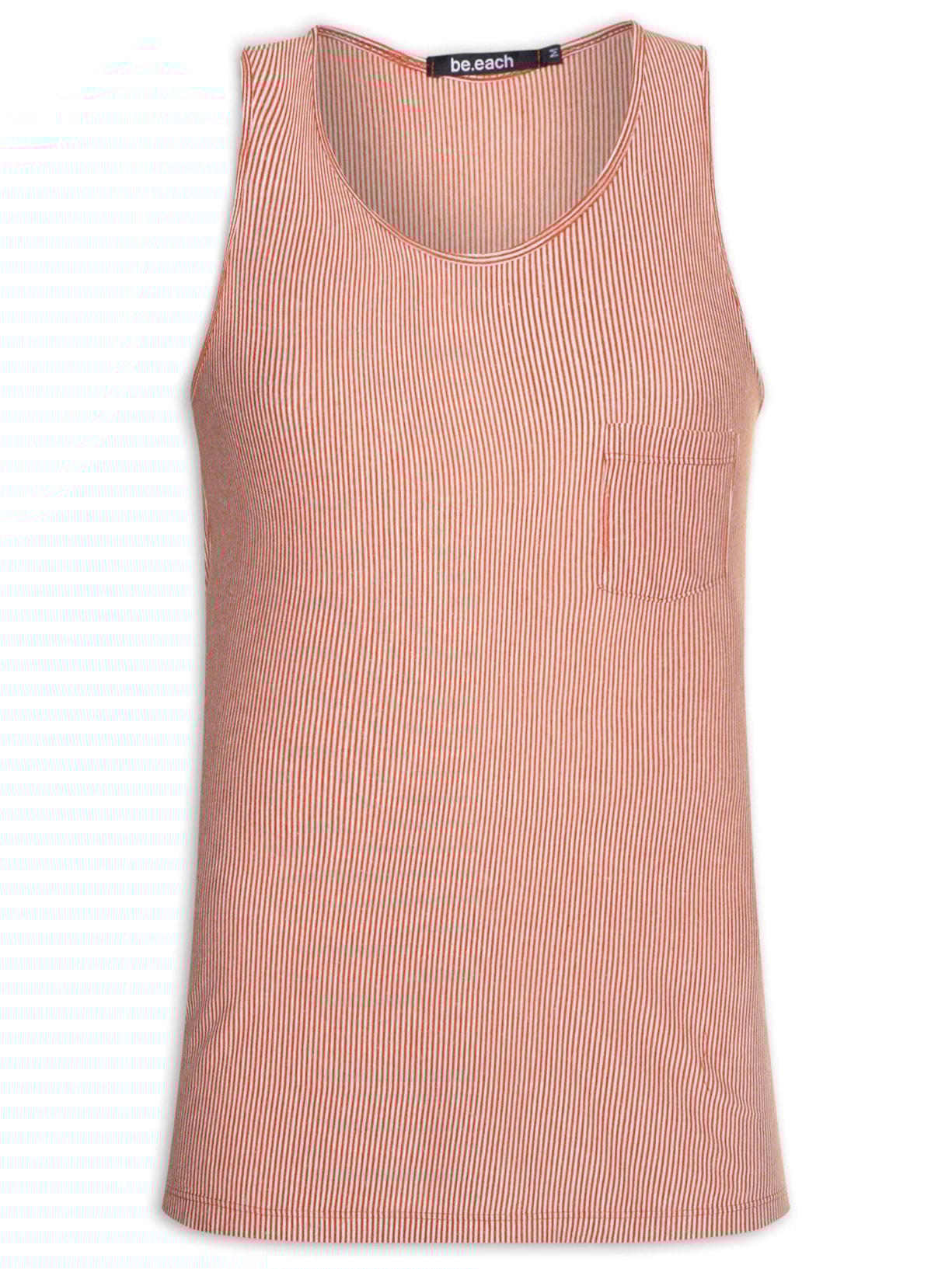 Regata Masculina Ibiza Listra Laranja Be.each