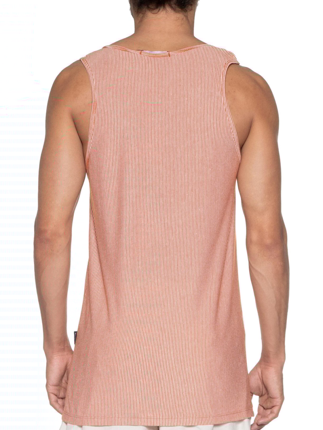 Regata Masculina Ibiza Listra Laranja Be.each