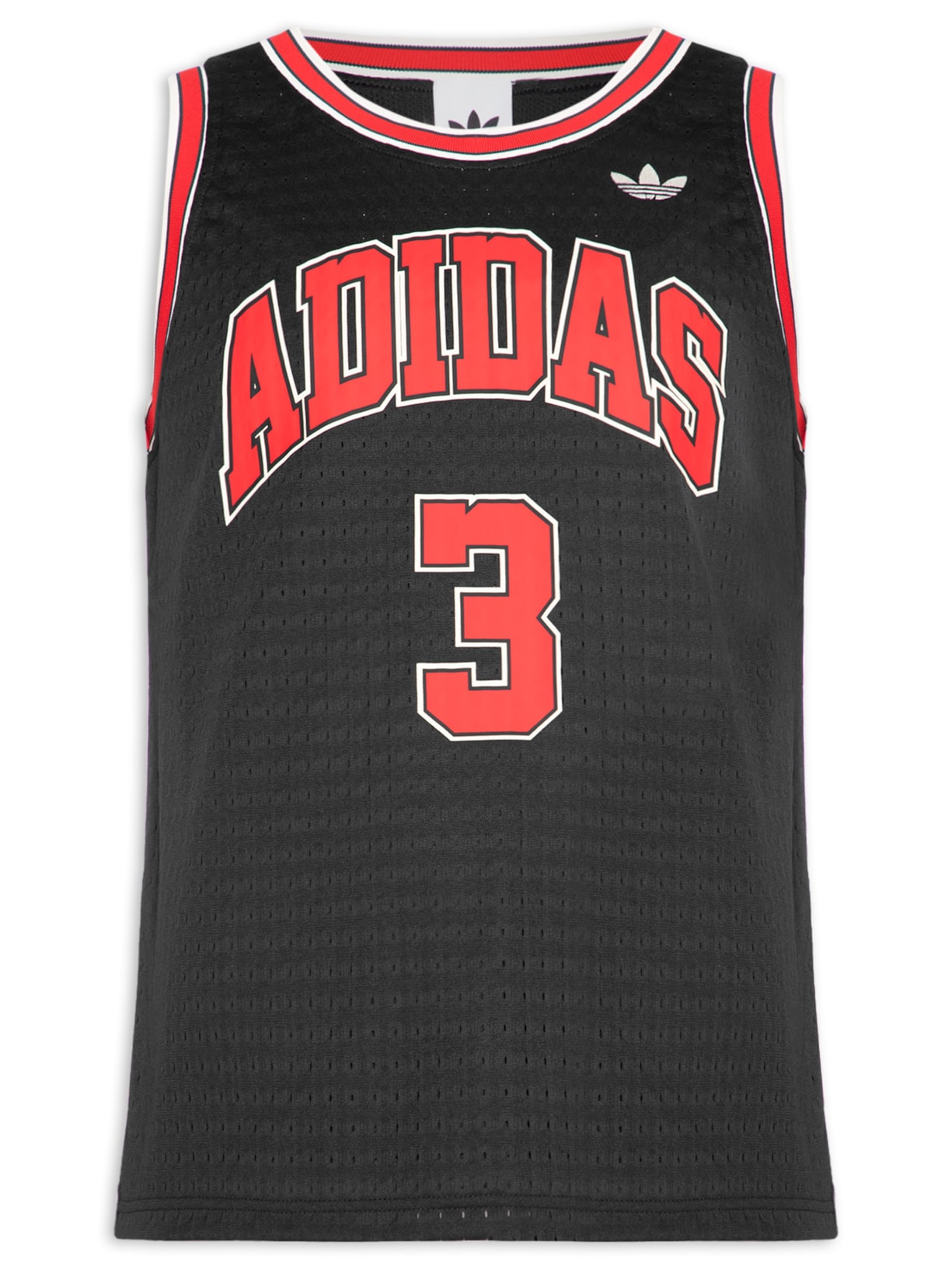 Regata Masculina Jersey Preto Adidas Originals