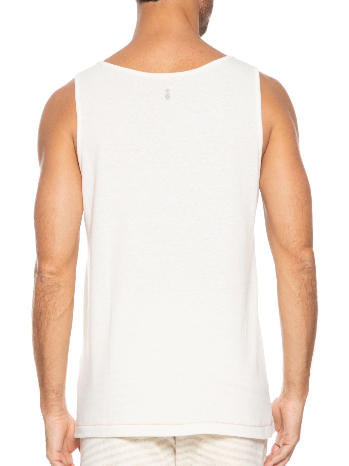 Regata Masculina Lisa Bege Pineapple