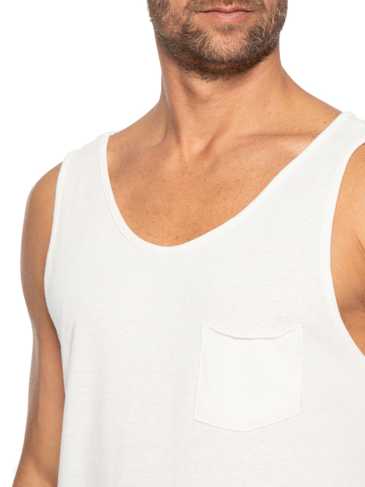 Regata Masculina Lisa Bege Pineapple