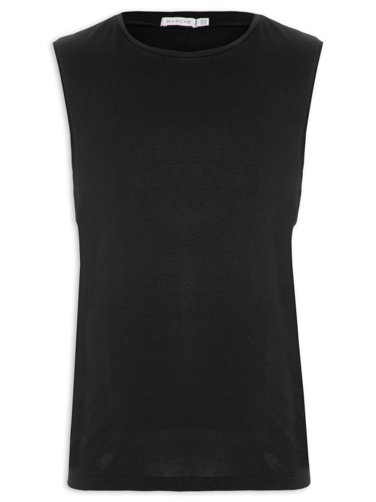 Regata Masculina Lisa - Preto