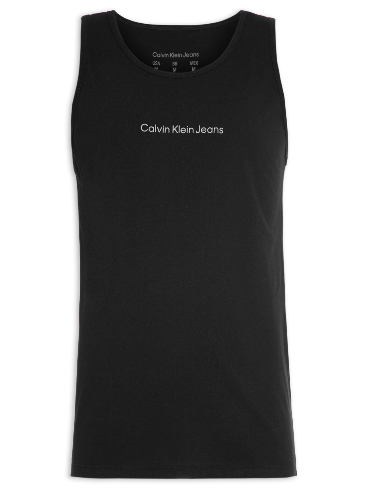 Regata Masculina Logo Centralizado - Preto