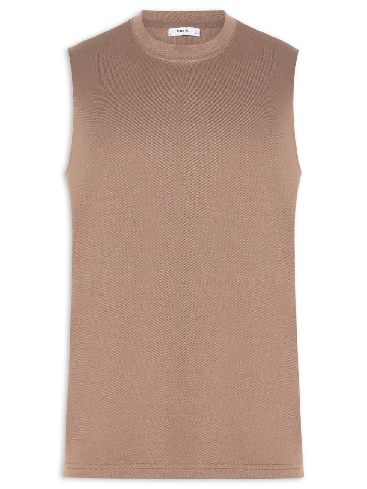 Regata Masculina Machão Bege Basiq Men