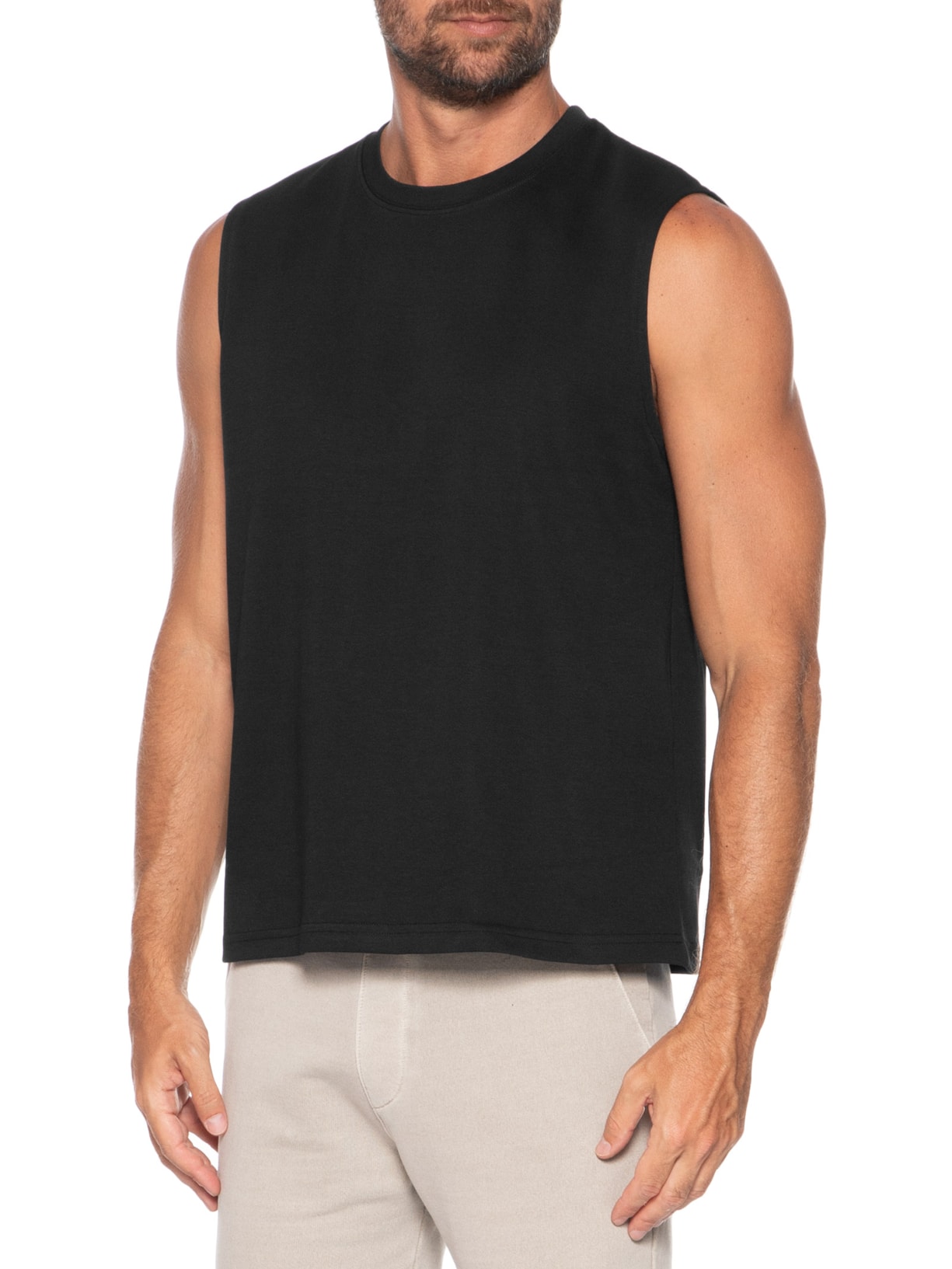 Regata Masculina Machão Preto Basiq Men