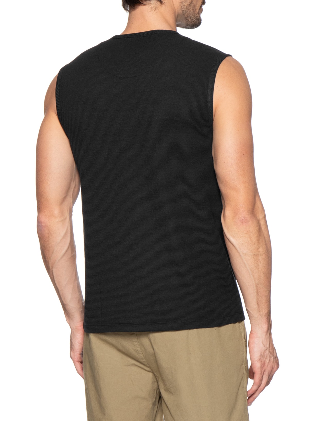Regata Masculina Machão Wellen Preto Reserva