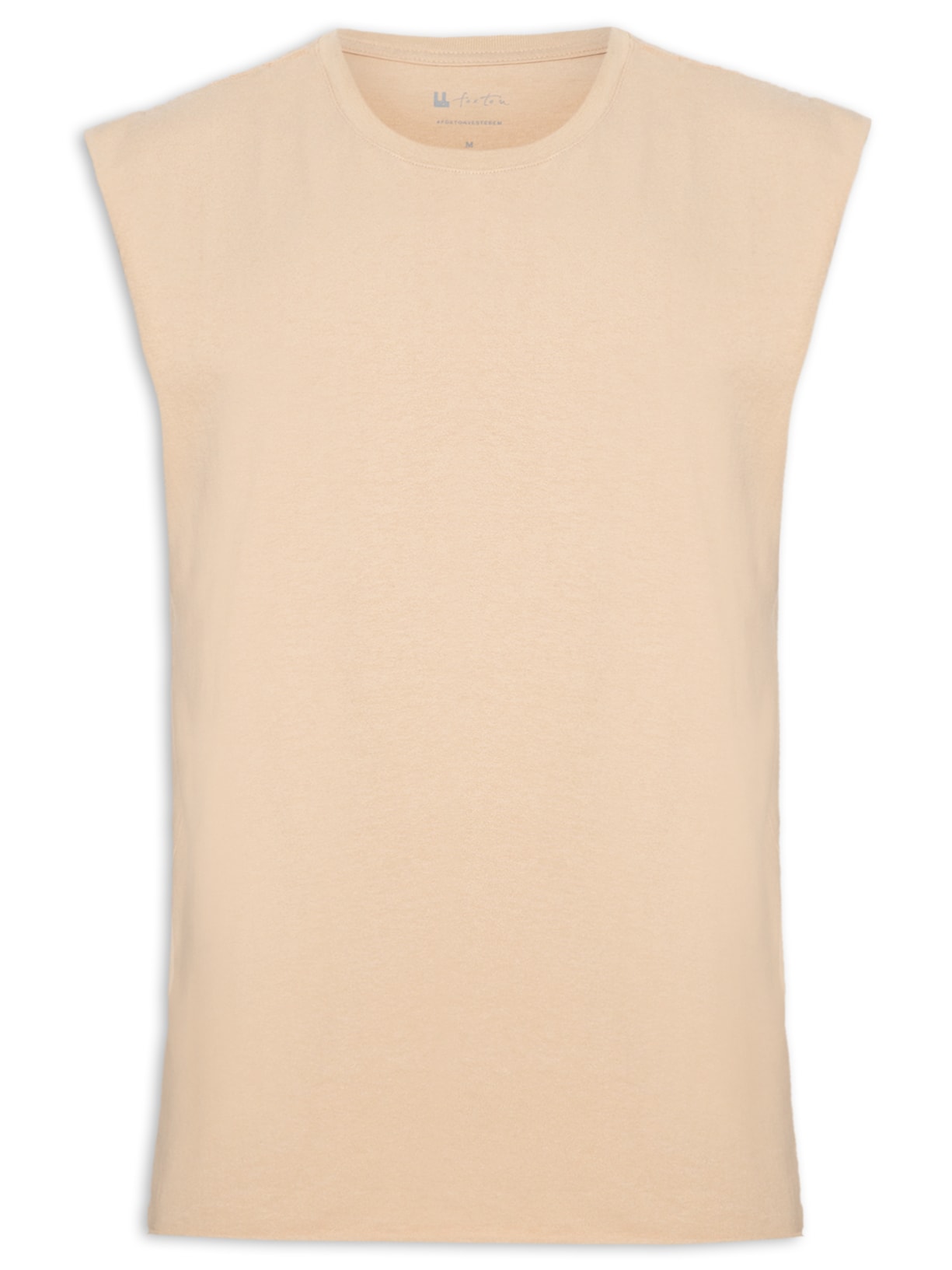 Regata Masculina Malha New - Bege