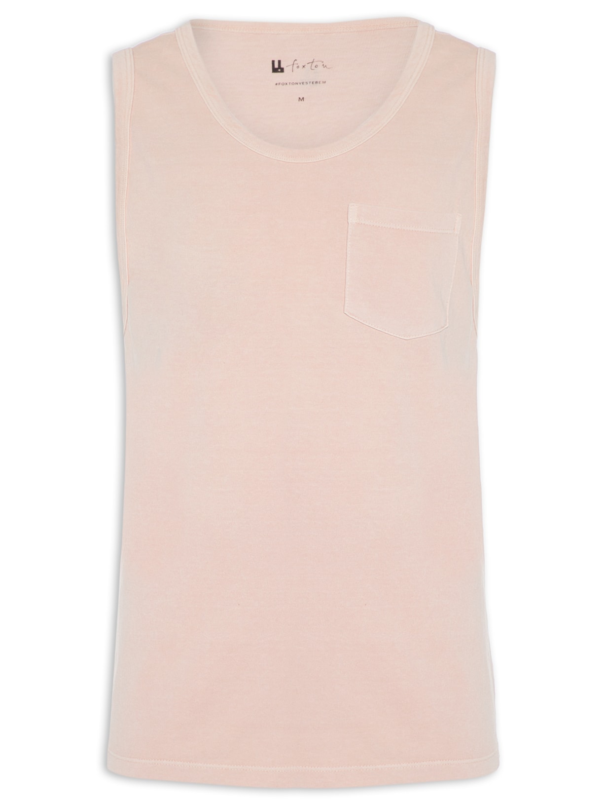 Regata Masculina Malhão Com Bolso - Rosa