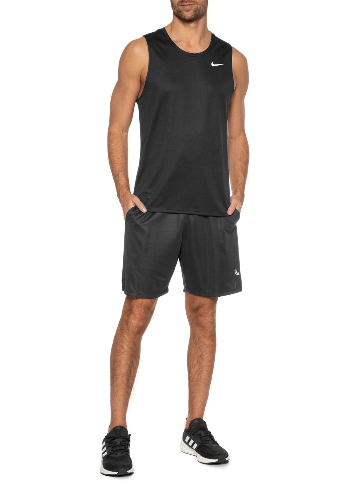 Regata Masculina Miler Tank Preto Nike