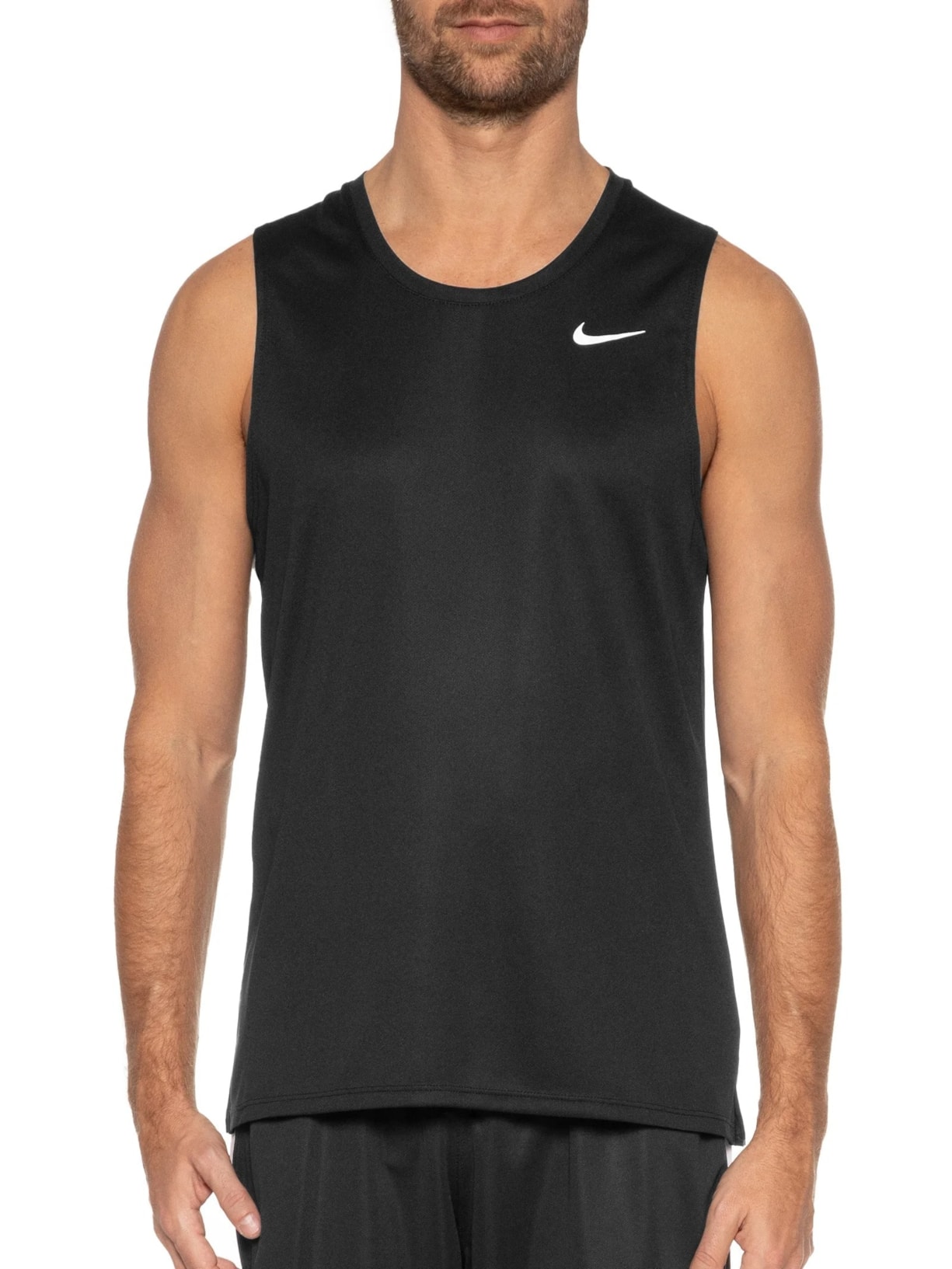 Regata Masculina Miler Tank Preto Nike