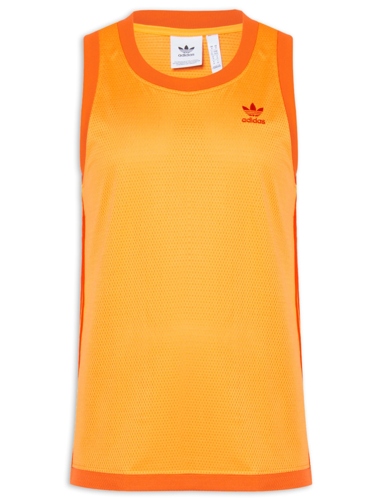 Regata Masculina Mockeyelet Vest - Laranja