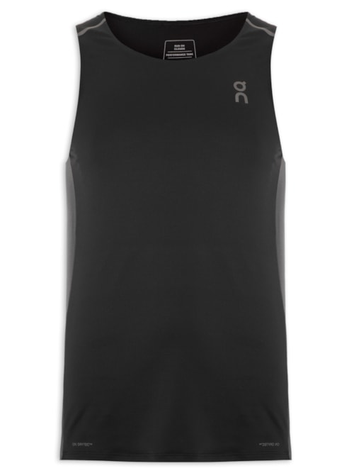 Regata Masculina Performance Tank - Preto