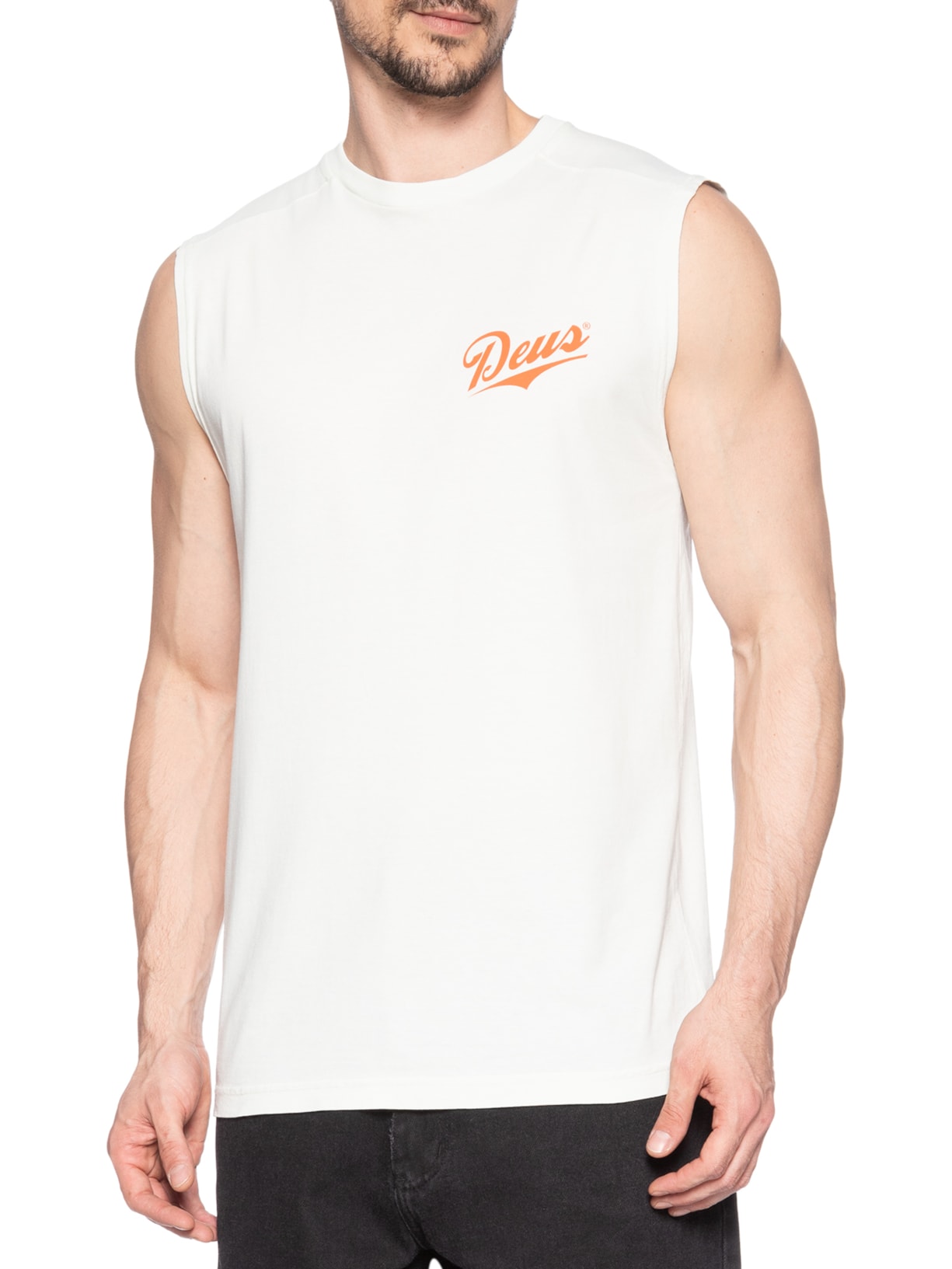 Regata Masculina Phase Muscle Off White Deus Ex Machina