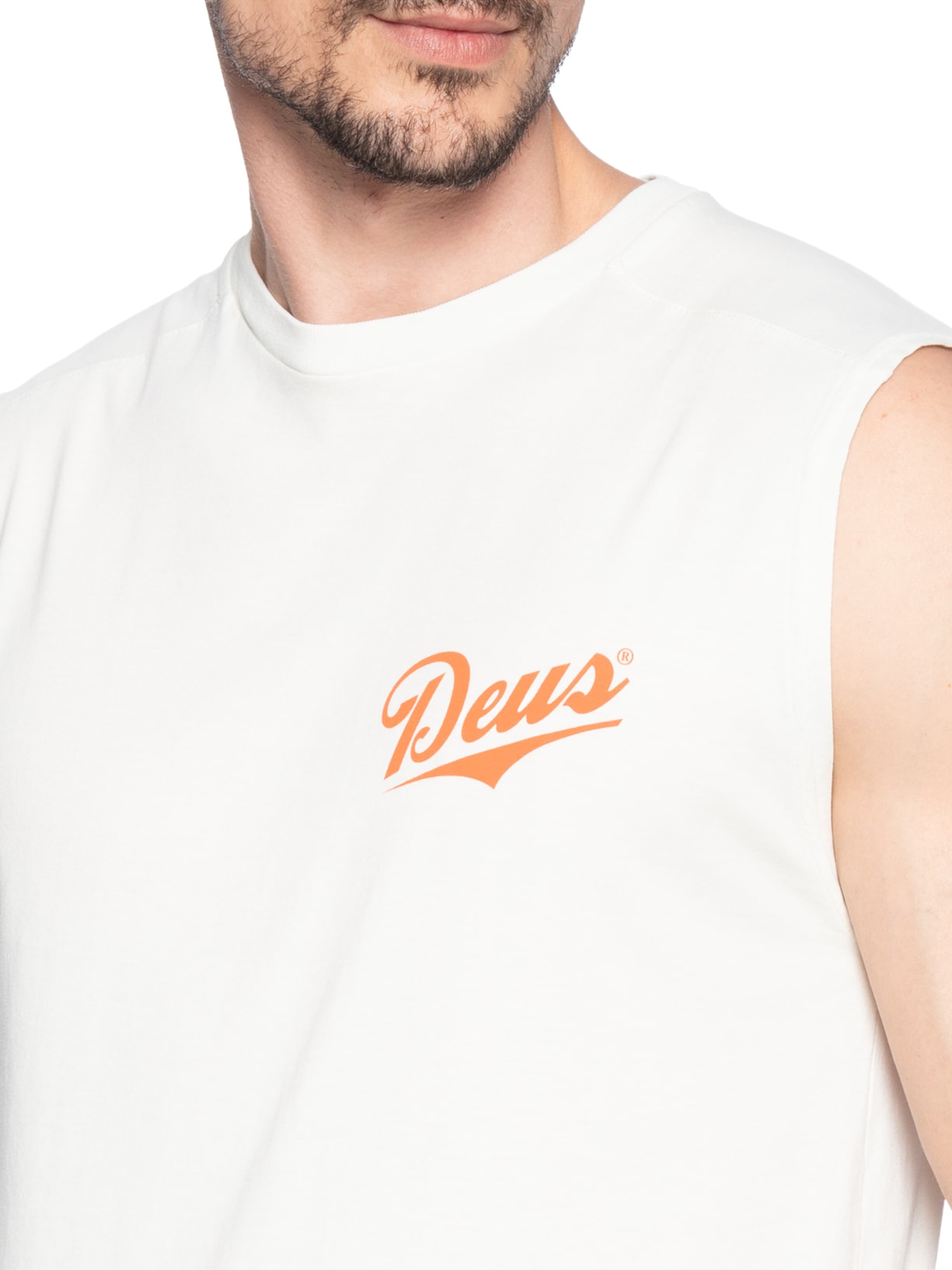 Regata Masculina Phase Muscle Off White Deus Ex Machina