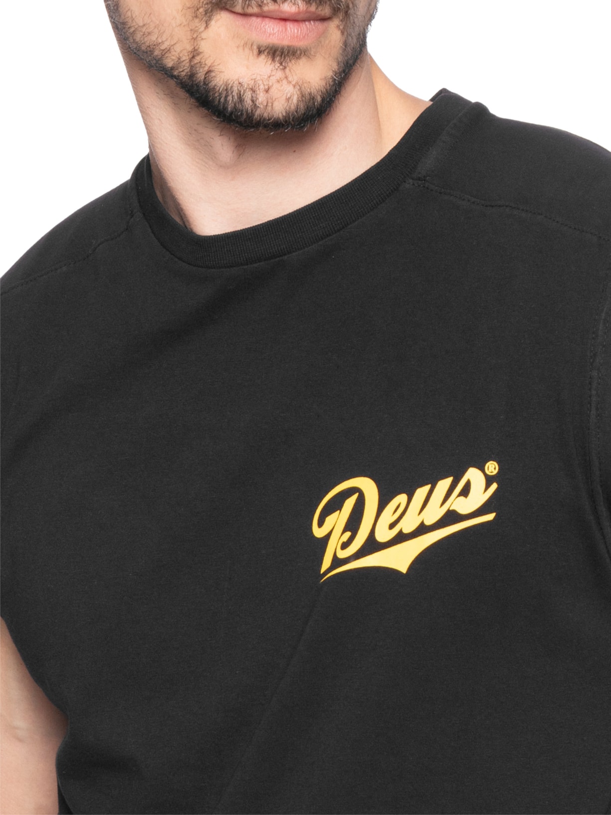 Regata Masculina Phase Muscle Preto Deus Ex Machina