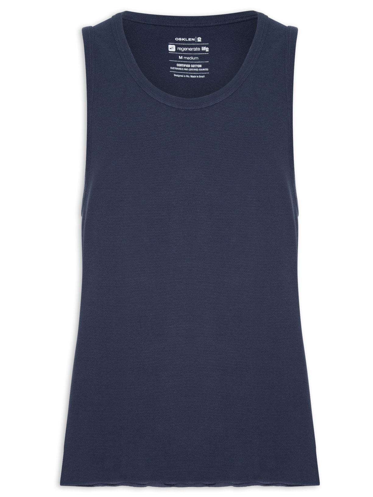 Regata Masculina Quadrile - Azul
