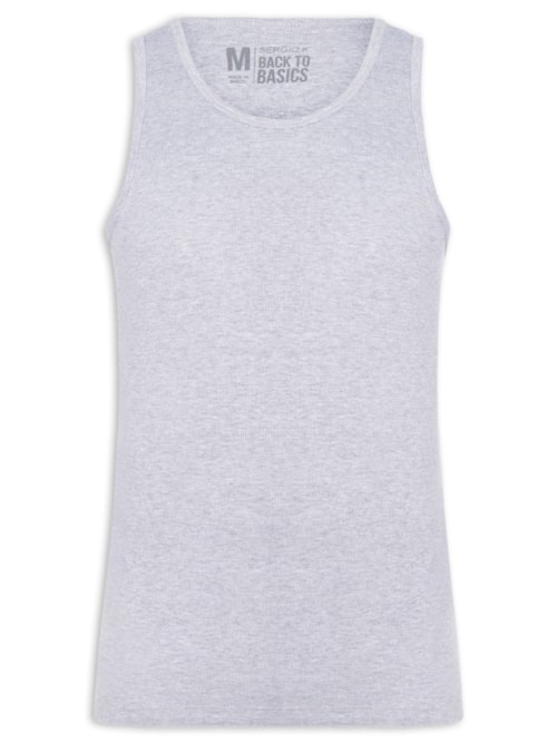 Regata Masculina Ribana – Cinza