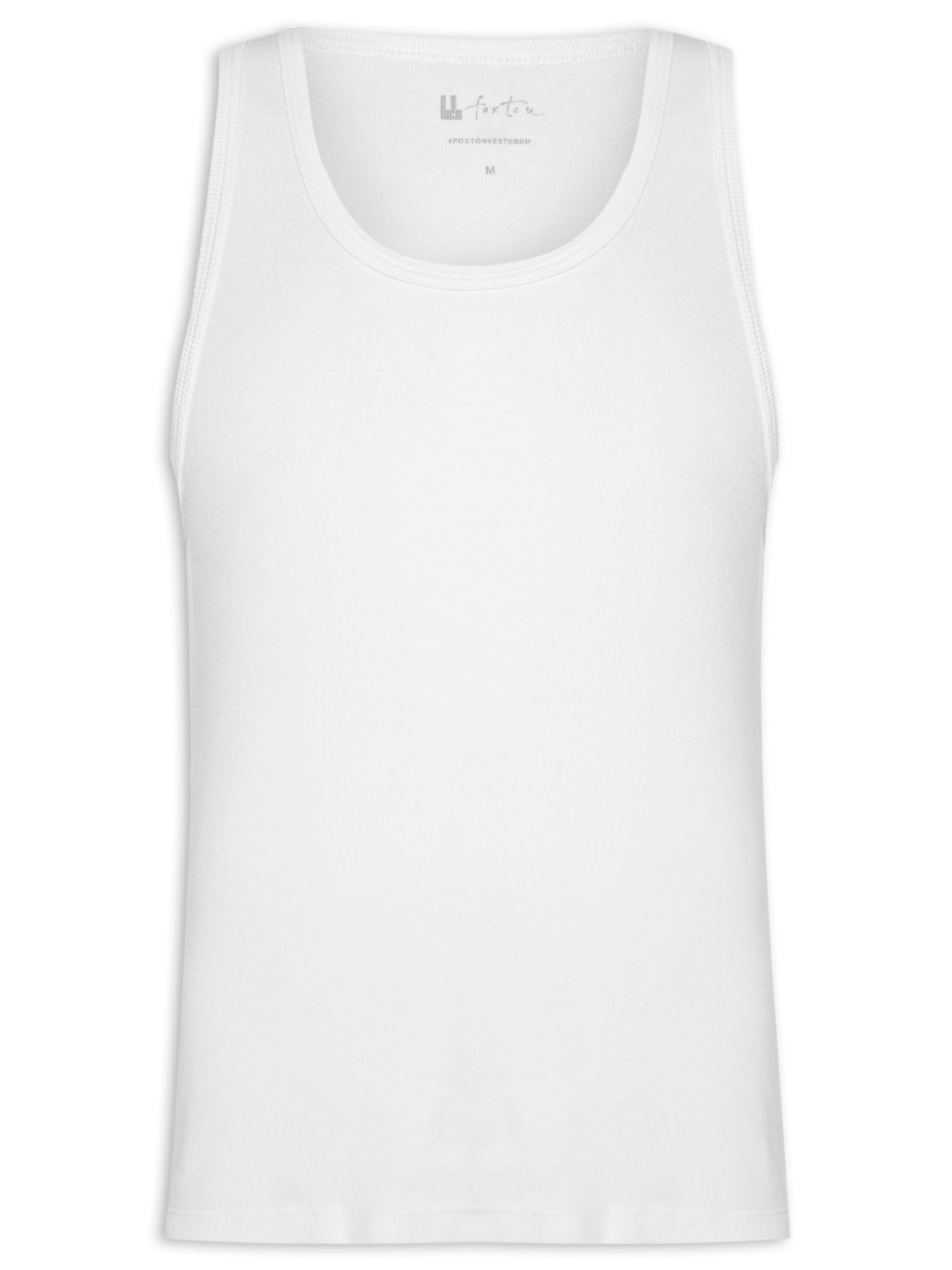 Regata Masculina Ribana Básica - Branco