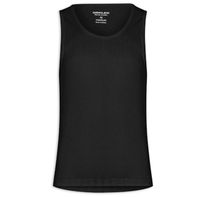 Regata Masculina Ribana E-Basics - Preto