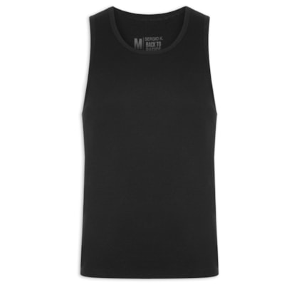 Regata Masculina Ribana - Preto