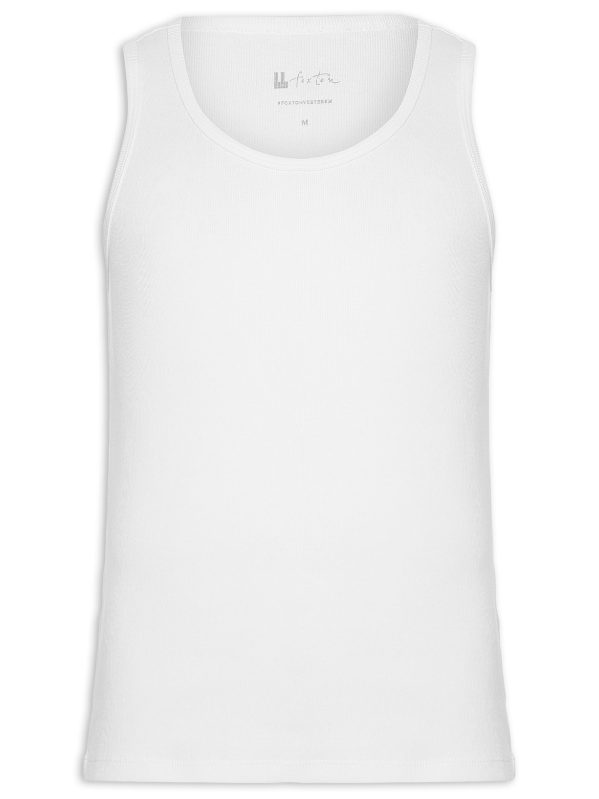 Regata Masculina Ribana Slim - Branco