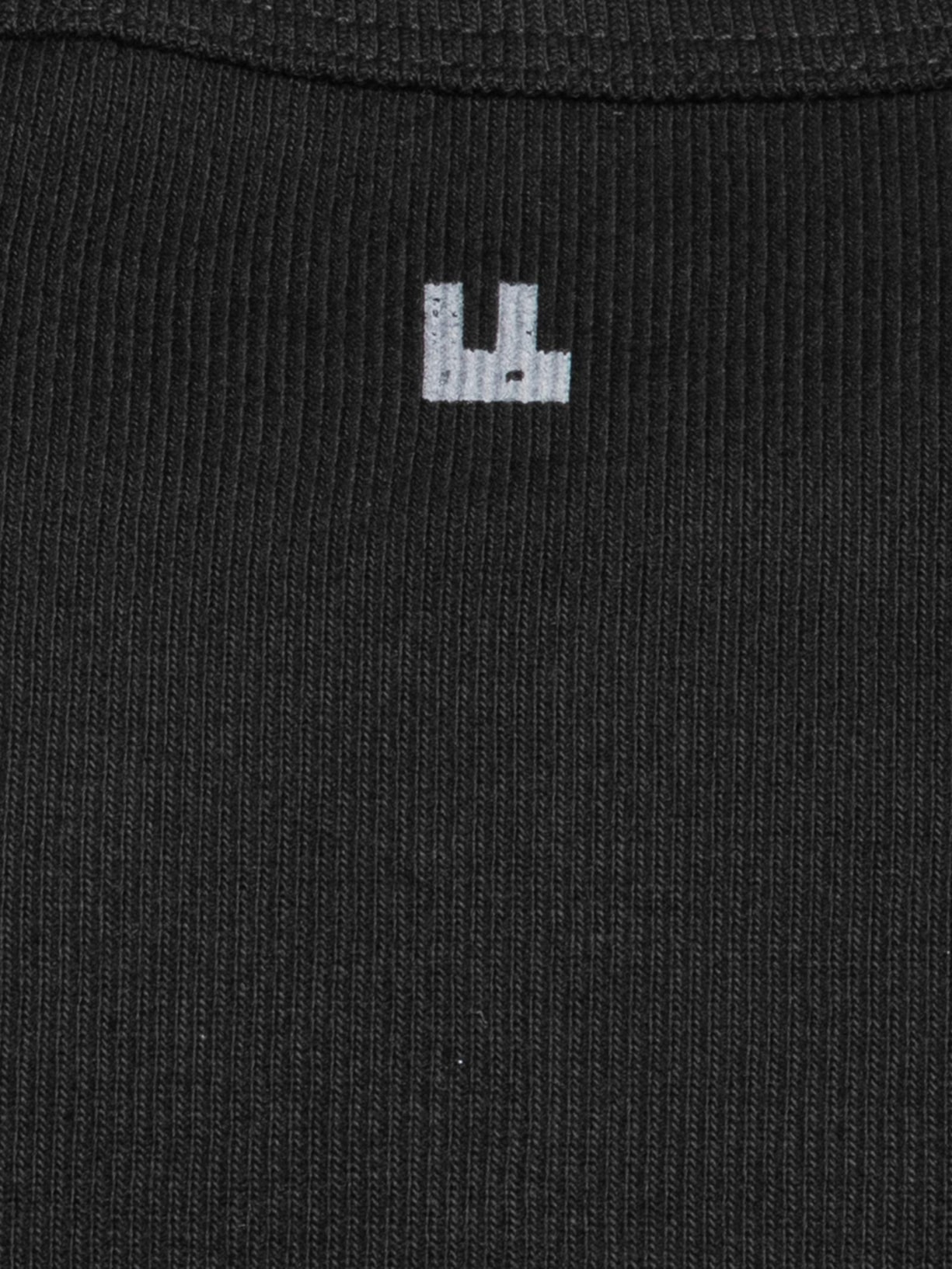 Regata Masculina Ribana Slim Preto Foxton