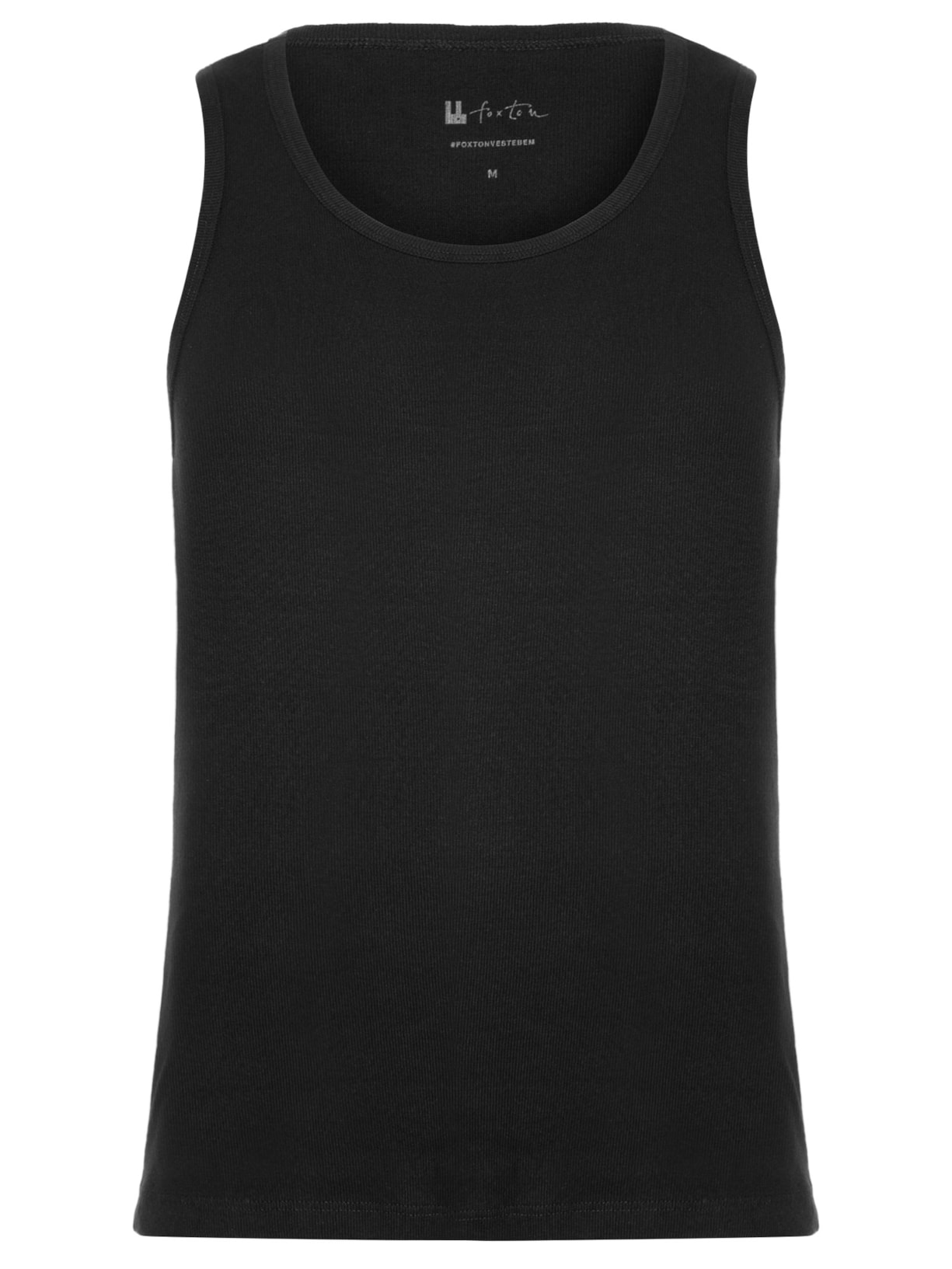 Regata Masculina Ribana Slim - Preto
