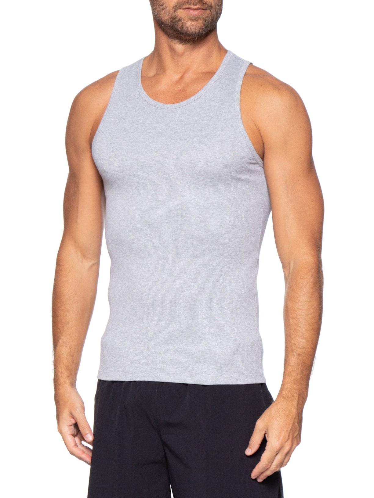 Regata Masculina Ribana – Cinza Sergio K