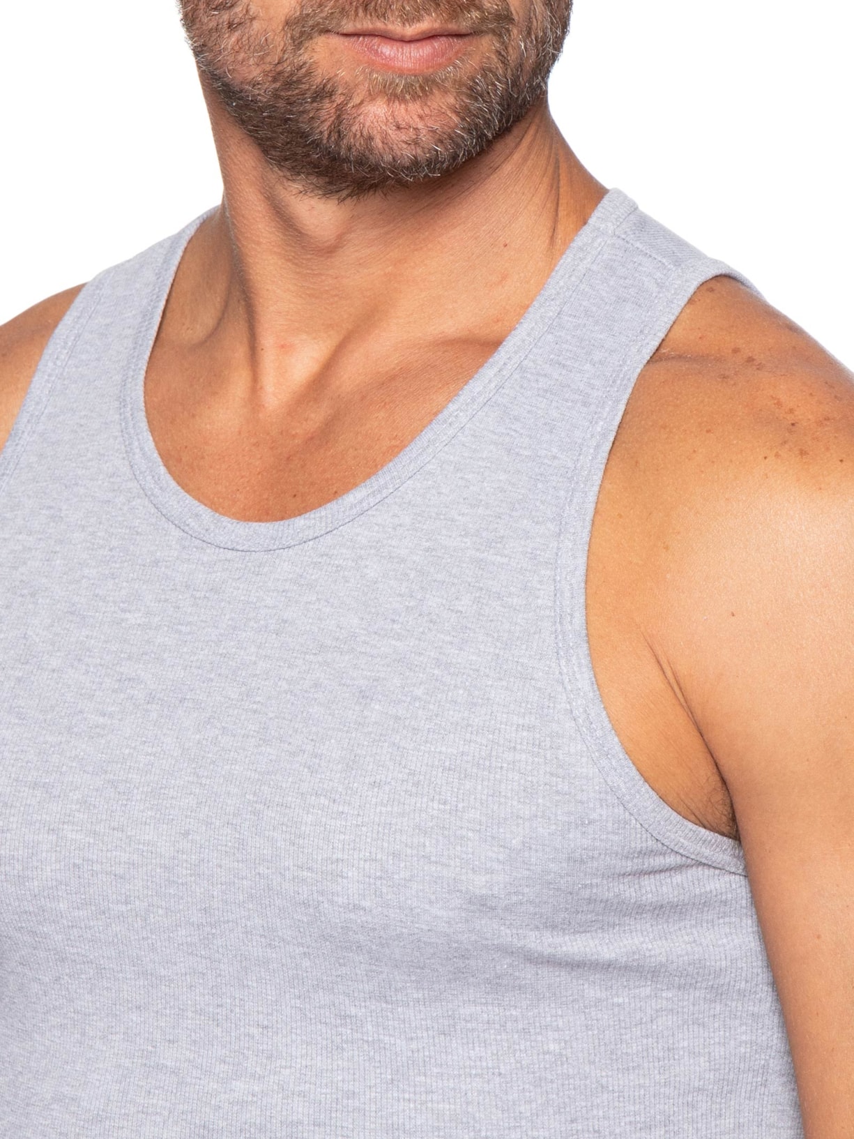 Regata Masculina Ribana – Cinza Sergio K