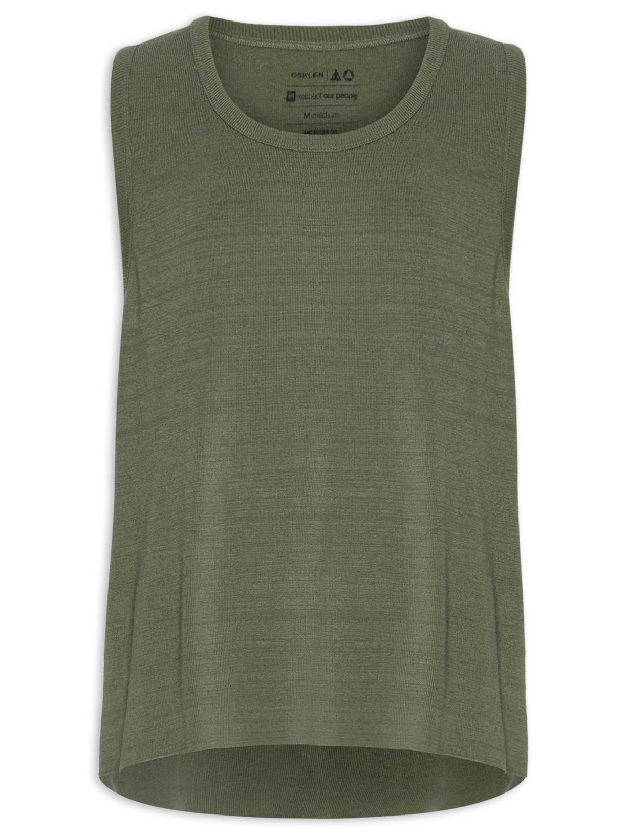 Regata Masculina Ribbed Yogue - Verde