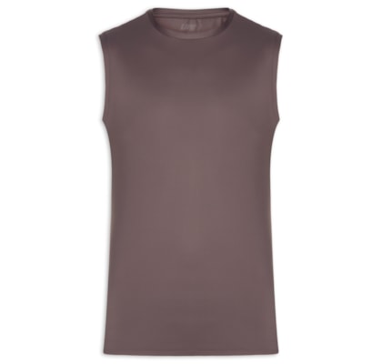 Regata Masculina Run Slim Men - Marrom