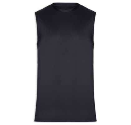 Regata Masculina Run Slim Men - Preto