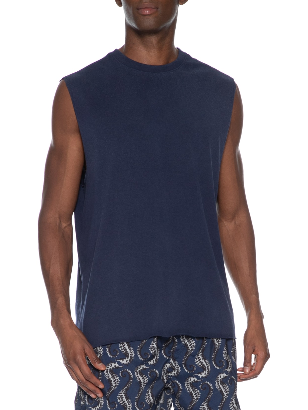 Regata Masculina Rustic Sleeveless Azul Osklen