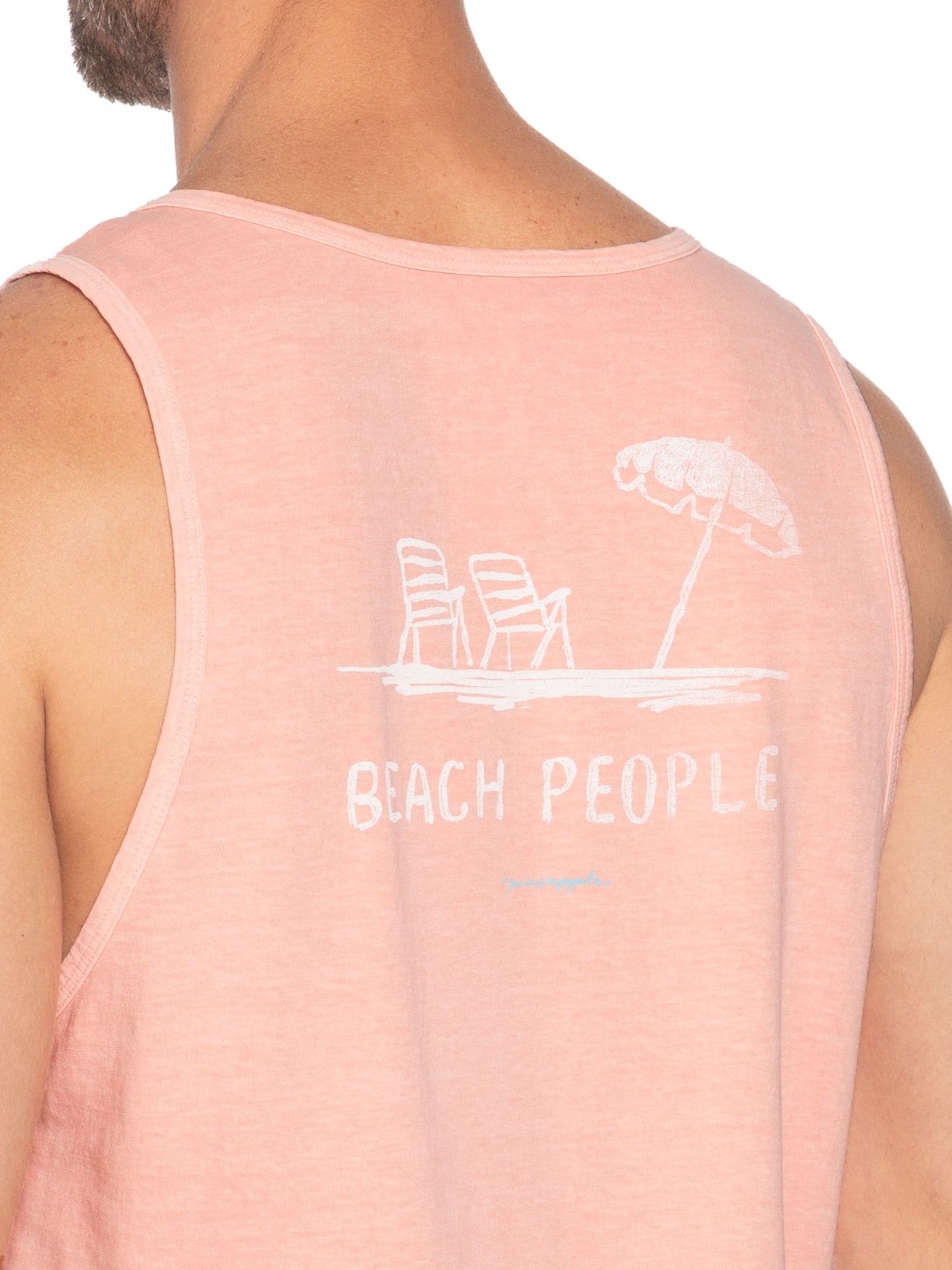 Regata Masculina Silkada Beach People Laranja Pineapple