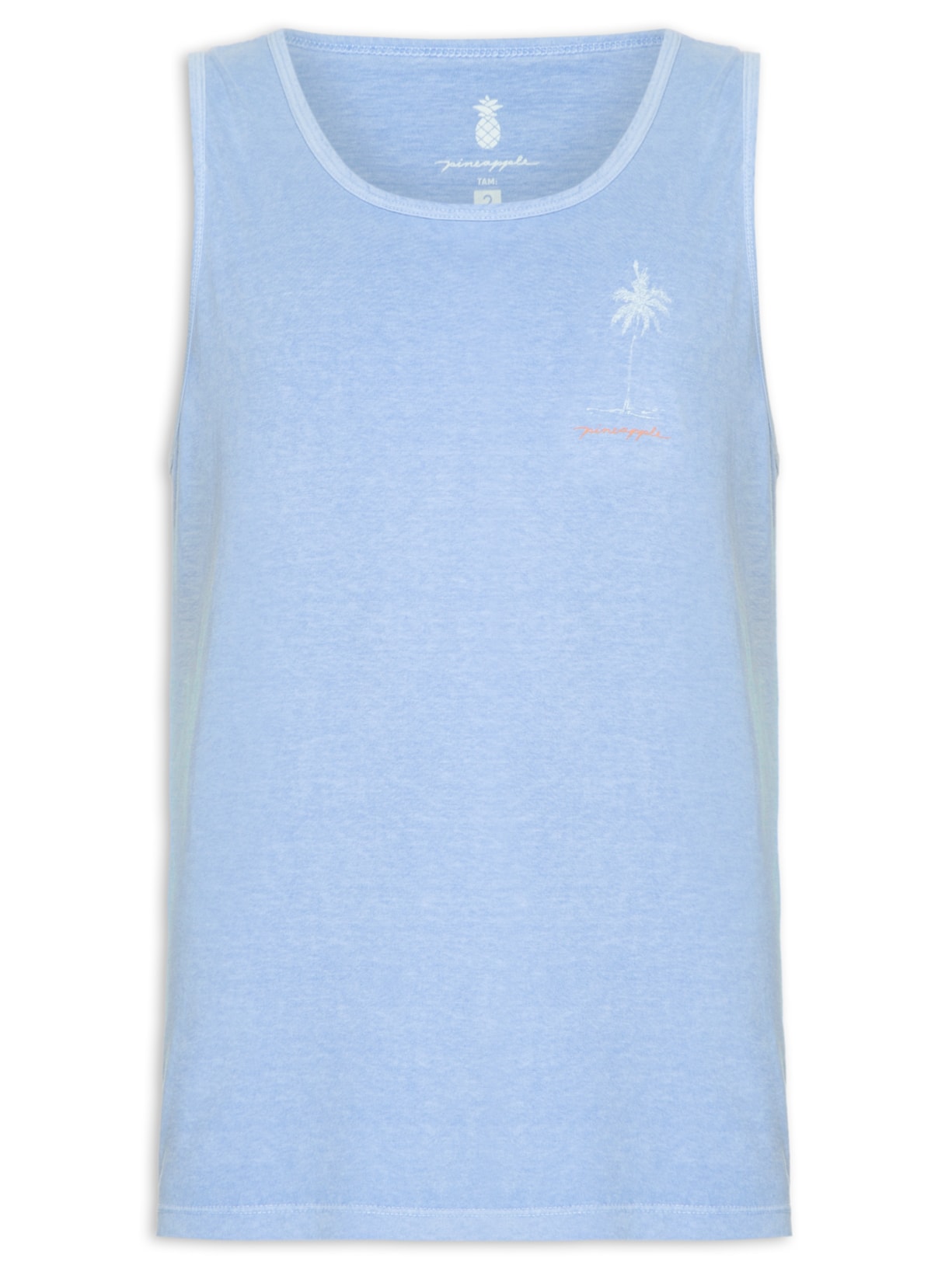 Regata Masculina Silkada Coqueiro - Azul