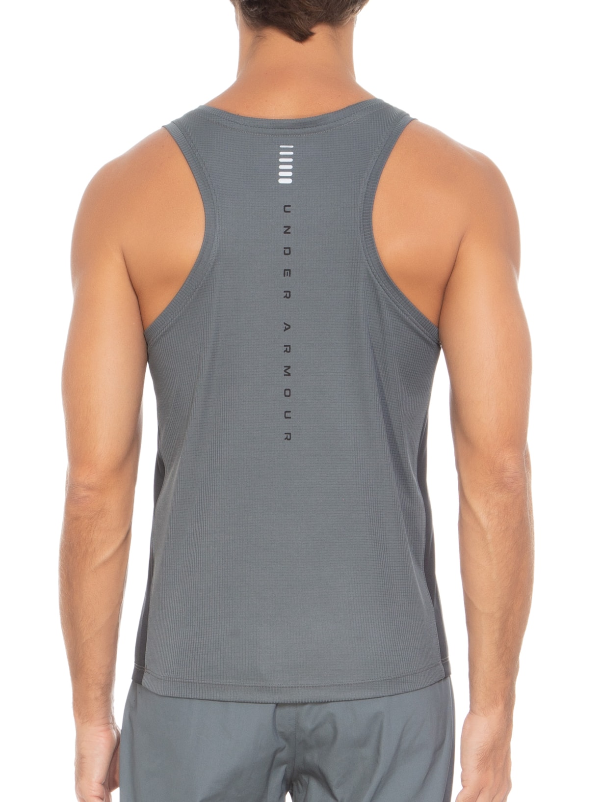 Regata Masculina Speed Stride Shock Cinza Under Armour